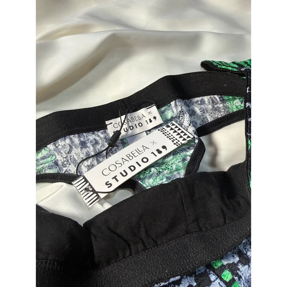 Men's Luxury Lace G-String Bold Print‎ Sexy Designer Thong Statement Piece XL